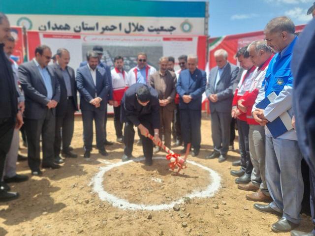 ساخت بزرگترین پایگاه پشتیبانی امداد و نجات غرب کشور در همدان آغاز شد