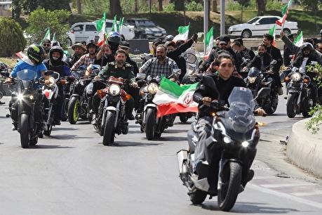 رزمایش موتورسواران جان‌فدا