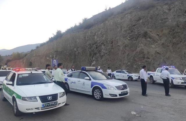 تردد خودروها در جاده کندوان از سمت تهران به چالوس ممنوع شد