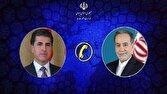 روابط ایران - عراق و تحولات منطقه، محور گفت‌وگوی عراقچی و بارزانی
