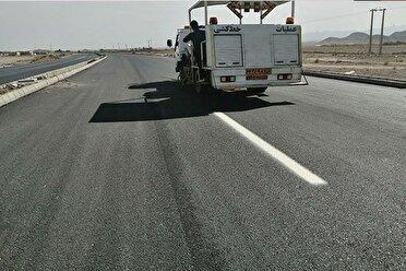 خط‌کشی نزدیک به هزار کیلومتر در محور‌های شریانی و ورودی‌های آذربایجان‌غربی