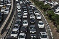 ترافیک در بزرگراههای تهران