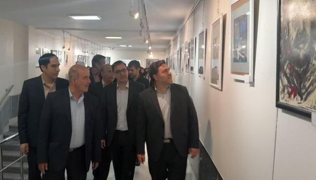 افتتاح نمایشگاه ۵۷ اثر هنری در بناب