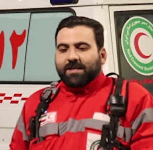 معجزه‌ای که امدادگران هلال‌احمر در یکی از ساختمان‌های مسکونی مورد حمله رژیم صهیونیستی و آمریکا دیدند