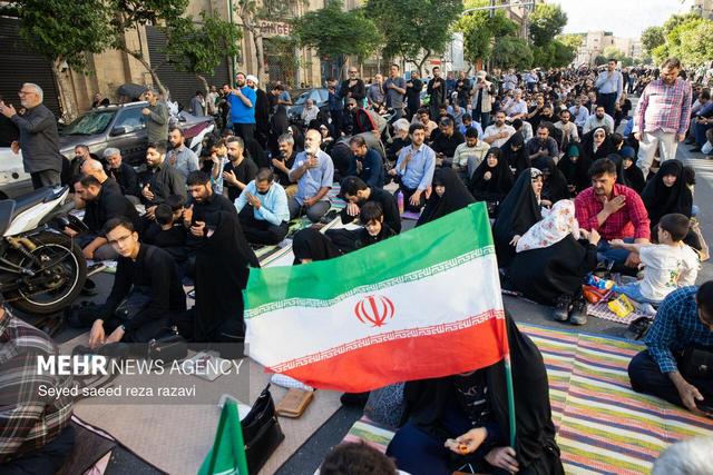 عرفه در حرم شهدای گمنام شاهرود؛ عروج اشک‌ها تا ملکوت عشق