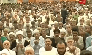 جلوه باشکوه نمایش قدرت و وحدت ملت ایران در نماز عید قربان