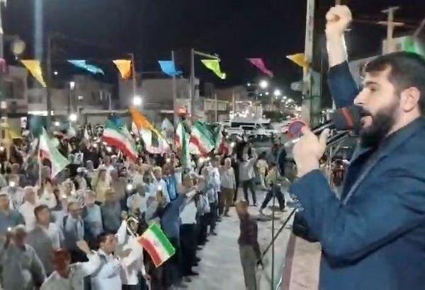 تداوم حضور مردم مینودشت پس از هشتاد و هفت شب