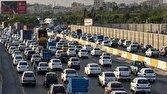 ترافیک سنگین در آزادراه‌های تهران-کرج و قم-تهران