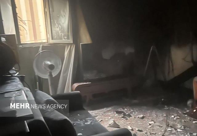 وقوع حریق در واحد مسکونی مسکن مهر سمنان؛ حادثه تلفات جانی نداشت