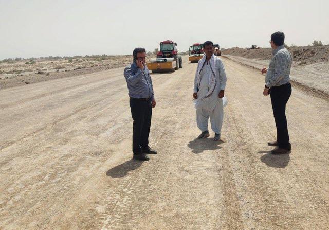 ۳۰ کیلومتر بزرگراه در محور زابل به دوست‌محمد در دست ساخت است