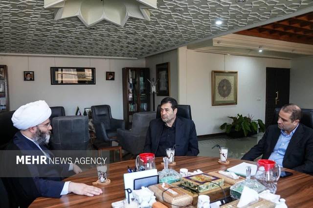وزیر ورزش و جوانان با رئیس سازمان تبلیغات اسلامی دیدار کرد
