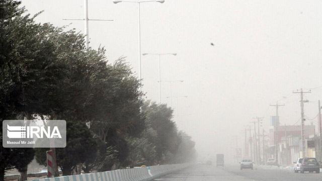 سرعت توفان در خوانسار به ۹۰ کیلومتر در ساعت رسید