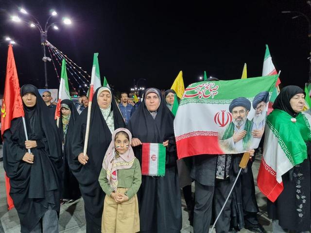 حماسه حضور همدانی‌ها در ایستگاه ۹۴