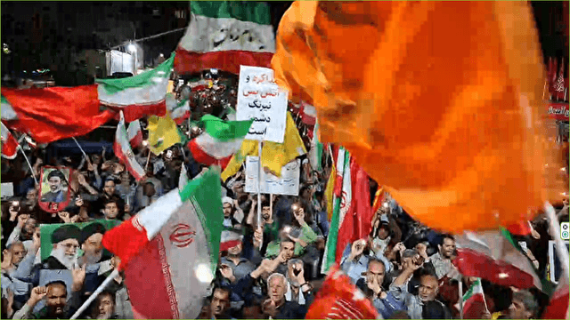 خروش انقلابی بروجردی‌ها در موج نود و سوم از شب‌های اقتدار و مقاومت + فیلم