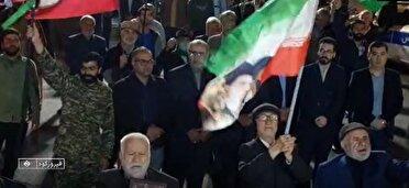 تداوم پیمان ولایت ؛ حماسه حضور مردمان فیروزکوه در شب نود و چهارم