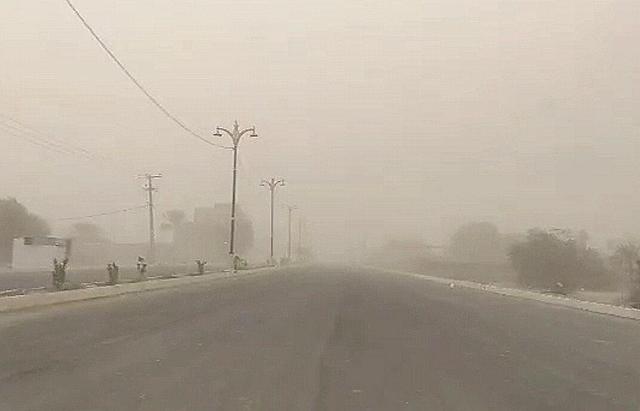 طوفان ۱۰۸ کیلومتری در زابل؛ گرد و خاک دید افقی را به ۱۵۰۰ متر رساند