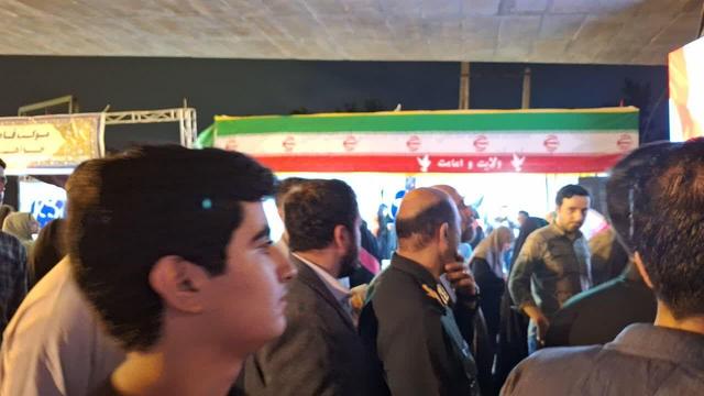 شور غدیری در خیابان‌های کرج؛حمایت دوباره از جبهه مقاومت