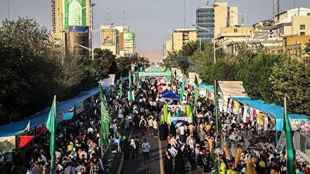 نقشه مسیر و خدمات مهمونی ۱۰ کیلومتری تهران