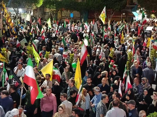 نود و پنجمین حماسه اقتدار مردم خمین در بیعت با رهبر معظم انقلاب