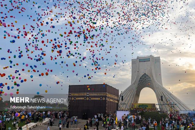 مهمانی کیلومتری غدیر به‌خوبی همبستگی اجتماعی و وحدت را نشان می دهد