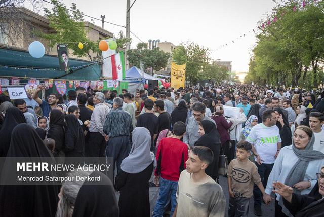مهمونی کیلومتری غدیر در شهرکرد؛ نماد وحدت و انسجام ۱۲۰ هزار نفری