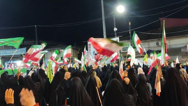 شب نود و هشتم تجمع لنگرودی ها با نوای «حیدر حیدر»