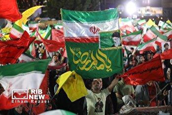 تجمع شبانه در خیابان‌های تهران