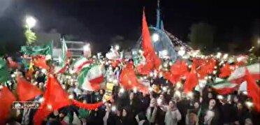 پیمان وفاداری در ورامین؛ تجلی ارادت مردمان ولایت‌مدار در شب نود و هشتم