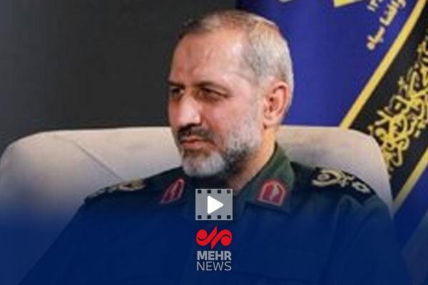 تقدیر فرمانده نیروی هوافضای سپاه از حضور مردم در میادین کشور