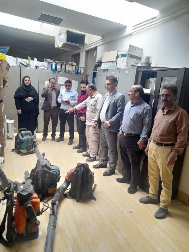 بازدید میدانی مسئولان سازمان منابع طبیعی از ادارات شهرستان‌های لرستان