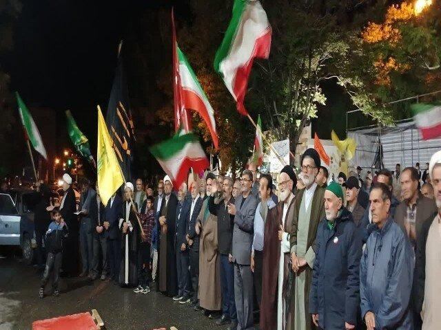 رامیان یکصدا در حمایت از پاسخ قاطع ایران
