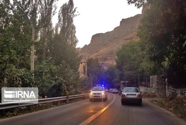 انسداد موقت جاده کندوان و آزادراه تهران -شمال