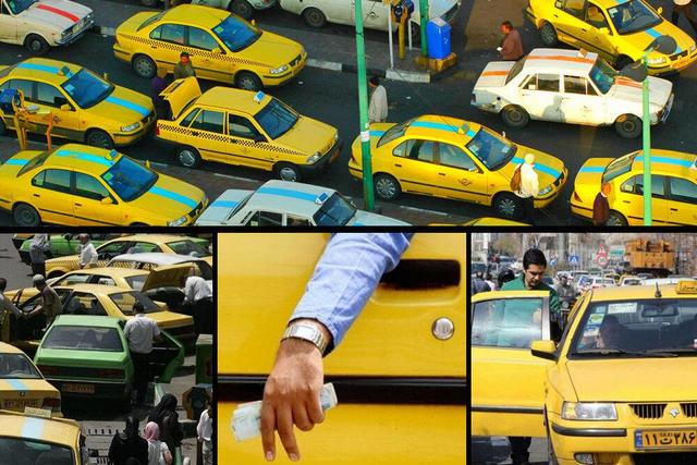 برخورد با افزایش خودسرانه کرایه تاکسی در خرم‌آباد