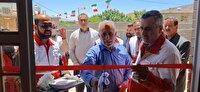 افتتاح خانه هلال روستای فشان در شهرستان خفر