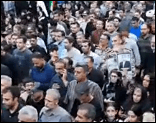 تشییع ۲ شهید نیروی پدافند هوایی ارتش در تهران