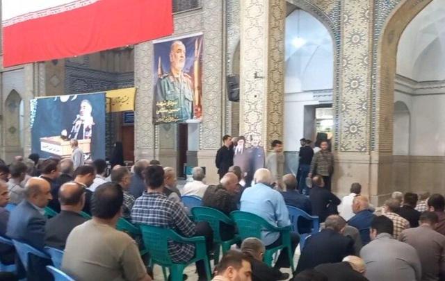 مراسم سالگرد سردار شهید حسین سلامی در قبله تهران در حال برگزاری است
