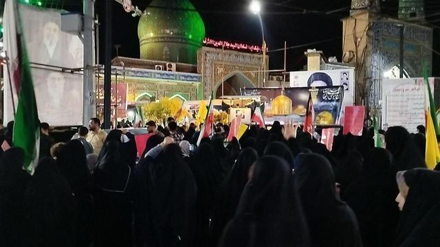 گزارش خبرنگار مهر از صد و سومین حضور حماسی مردم آستانه اشرفیه