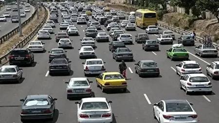 ترافیک سنگین در برخی از محور‌های شمالی