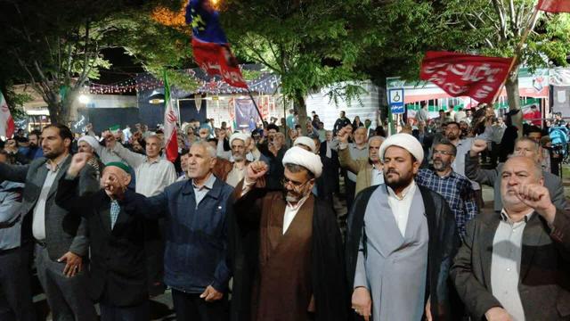 تکرار حماسه مردم بیجار در خیابان