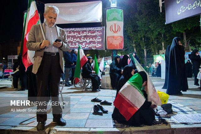 نماز استغاثه به امام زمان(عچ) در تاکستان