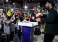 تجمع مردمی در بندر دیر در دفاع از انقلاب و رهبری