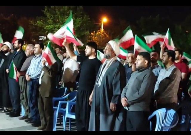 طنین صدای ولایتمداران مریوان در شب‌های اقتدار