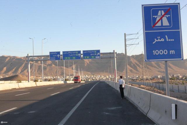 آزادراه جدید تهران پس از ۱۸ سال افتتاح شد
