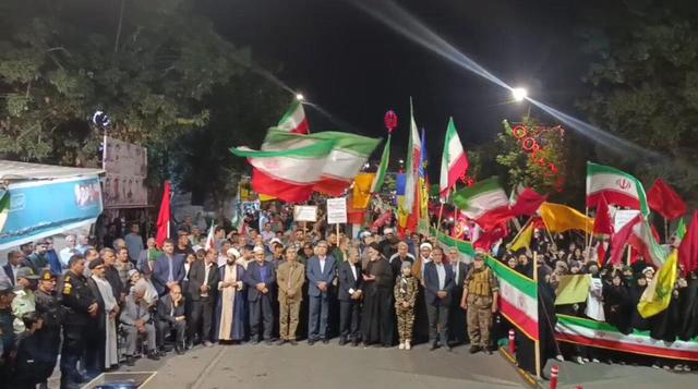 حضور حماسی سلماسی ها در صد و ششمین موج مقاومت ملی در خیابان