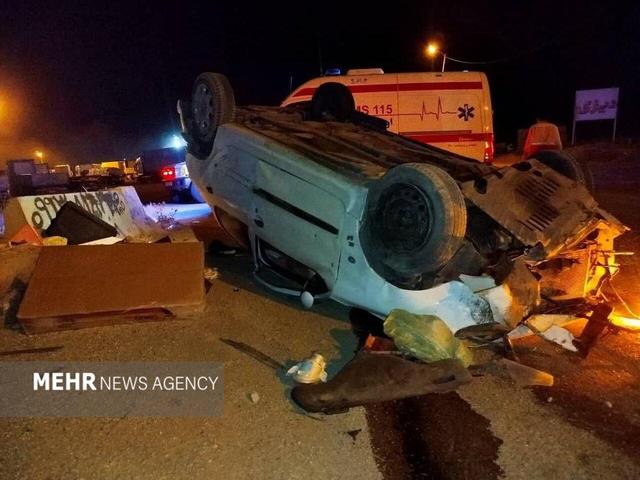 روز پر حادثه در جاده‌های استان سمنان؛ ۴ تصادف امداد رسانی شد