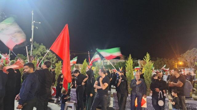 صد و هفتمین اجتماع شبانه همزمان با نخستین شور حسینی در شازند