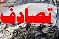 یک کشته و چهار مصدوم در برخورد دو خودرو در بوانات