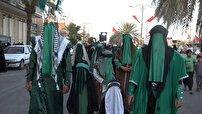 حرکت نمادین قافله عزای امام حسین (ع) در بافق