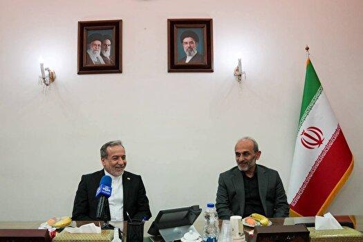 دیدار رئیس سازمان صدا و سیما با وزیر امور خارجه