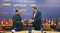 امضای تفاهم نامه همکاری بین منطقه آزاد سرخس و صدا و سیمای خراسان رضوی